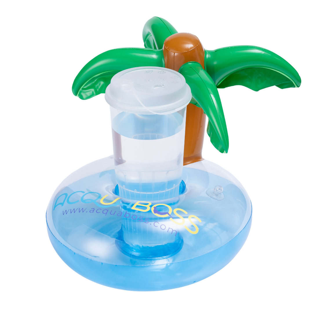 Blue Bayou - with attachable waterproof phone sleeve and inflatable drink holder.